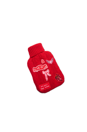 Bayan Dahdah X 1309 - Hot Water Bottle with Knitted Cover
