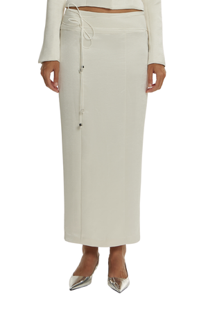 Ruth White Skirt